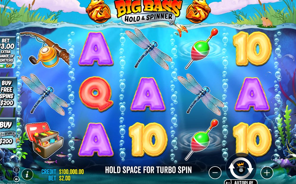 Big Bass – Hold & Spinner